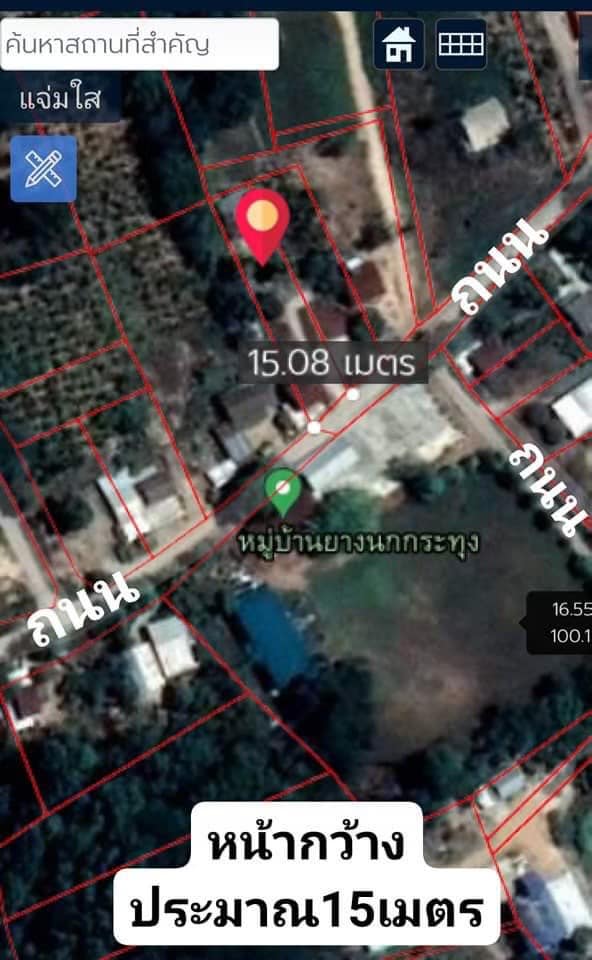 บ้านไม้ยกสูงพร้อมที่ดินโฉนด พิจิตร 238 ตร.ว