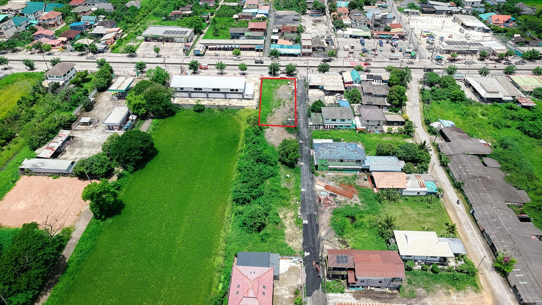 ทำเลดี ติดถนนใหญ่ เดินทางสะดวกทุกเส้นทาง เขตมีนบุรี  กรุงเทพฯ