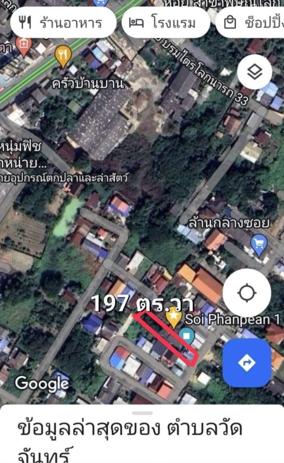 บ้านพร้อมที่ดินในเมืองพิษณุโลก