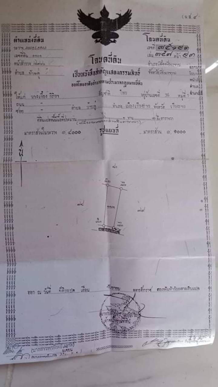 ขายบ้านเดี่ยว เชียงราย 0-1-0.6