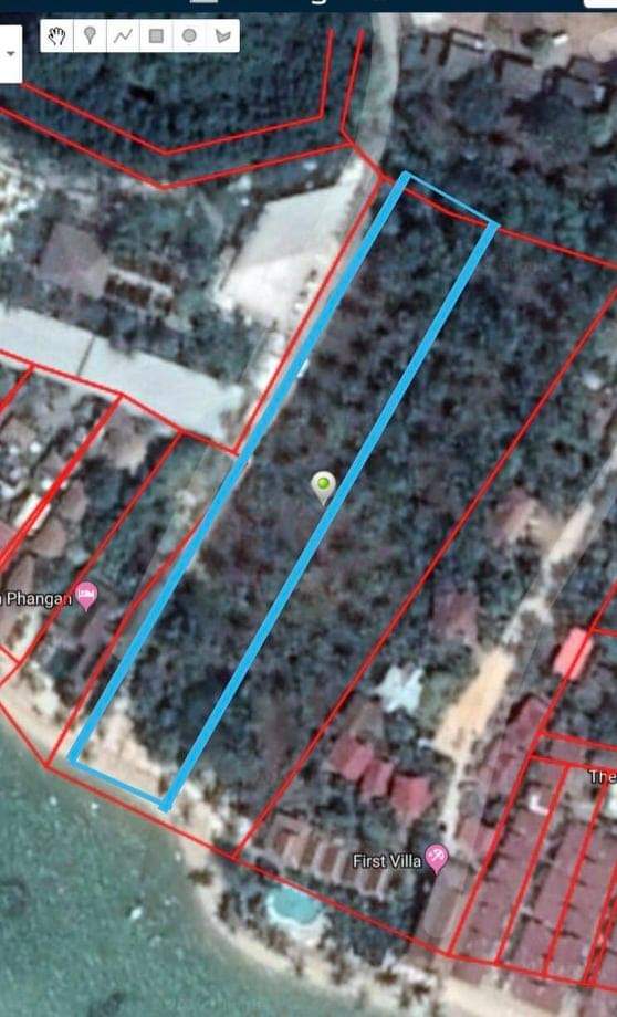 ที่ดินติดชายทะเล พะงัน สุราษฎร์ธานี 2-3-3