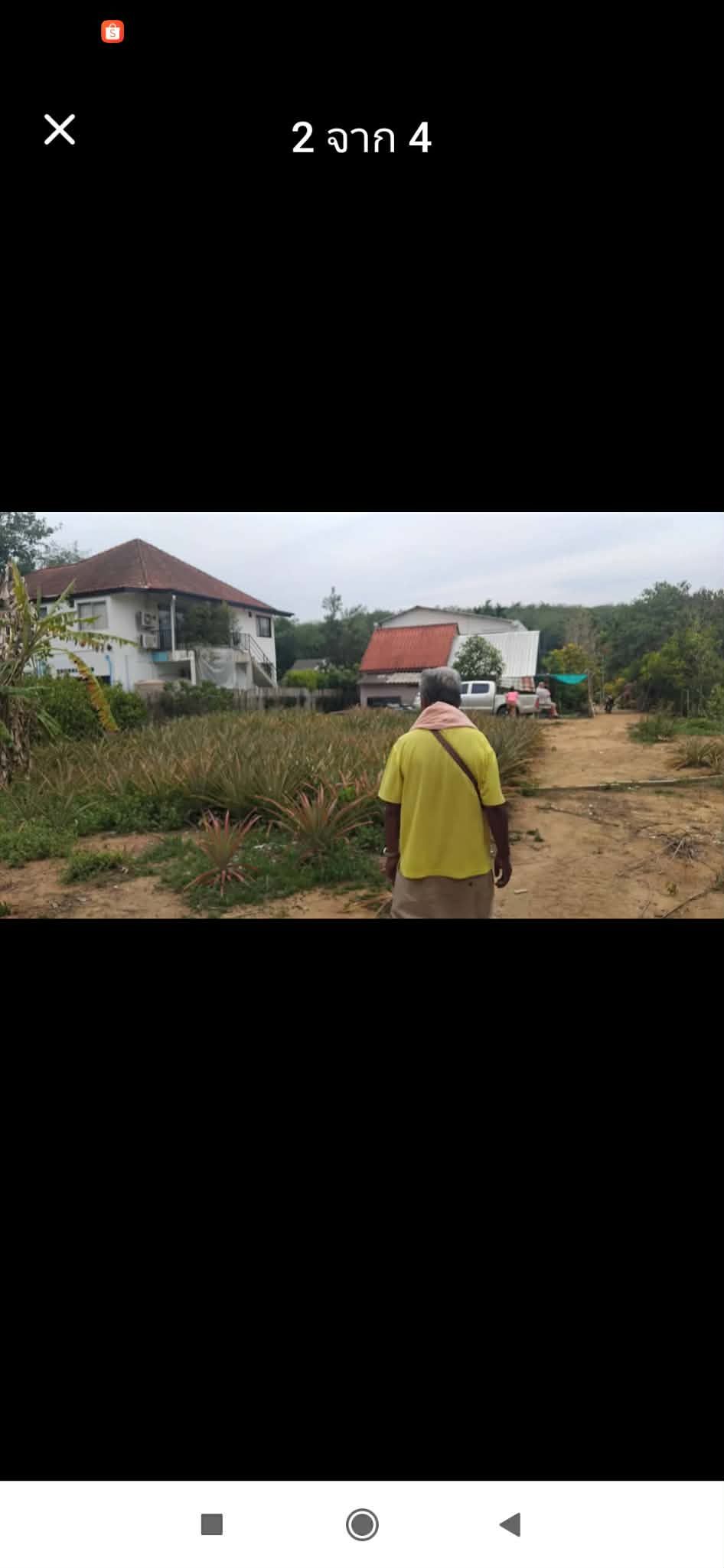 ขายที่ดินพร้อมบ้านหลังเล็ก