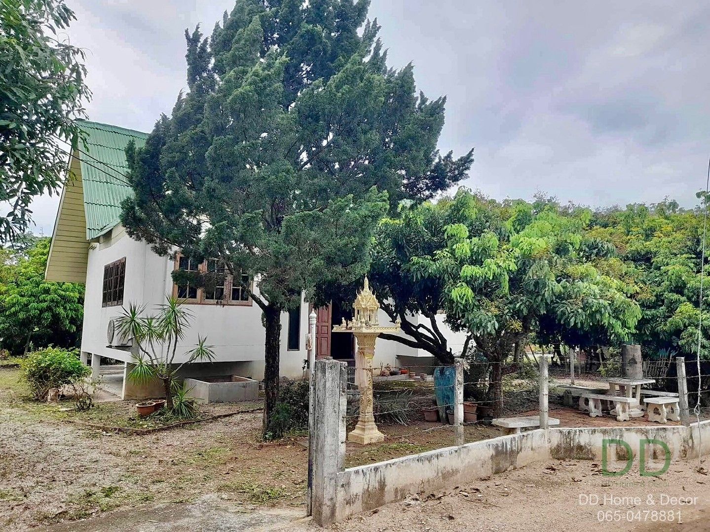 DD-0221 ขายบ้านสวน 237.2 ตร.วา สภาพดี ต.ริมปิง อ.เมือง จ.ลำพูน