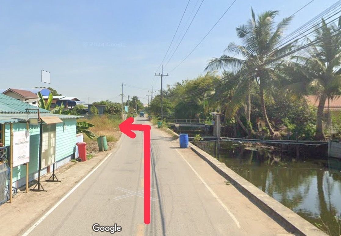 ขายที่ดินย่านพุทธสาคร จ.สมุทรสาคร พื้นที่ 1,121 ตร.วา (แถมแบบสร้างโรงงาน)