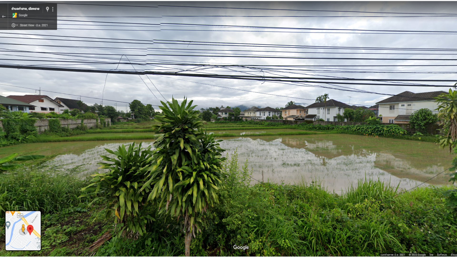 ที่ดินทำเลดี ใกล้ตัวเมือง และถนนบายพาส เชียงราย 5 ไร่