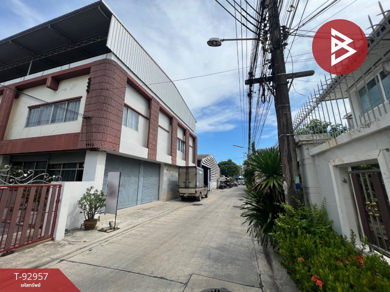 ขายโกดังพร้อมอาคารสำนักงาน 3 ชั้น บางเมือง สมุทรปราการ พร้อมอยู่