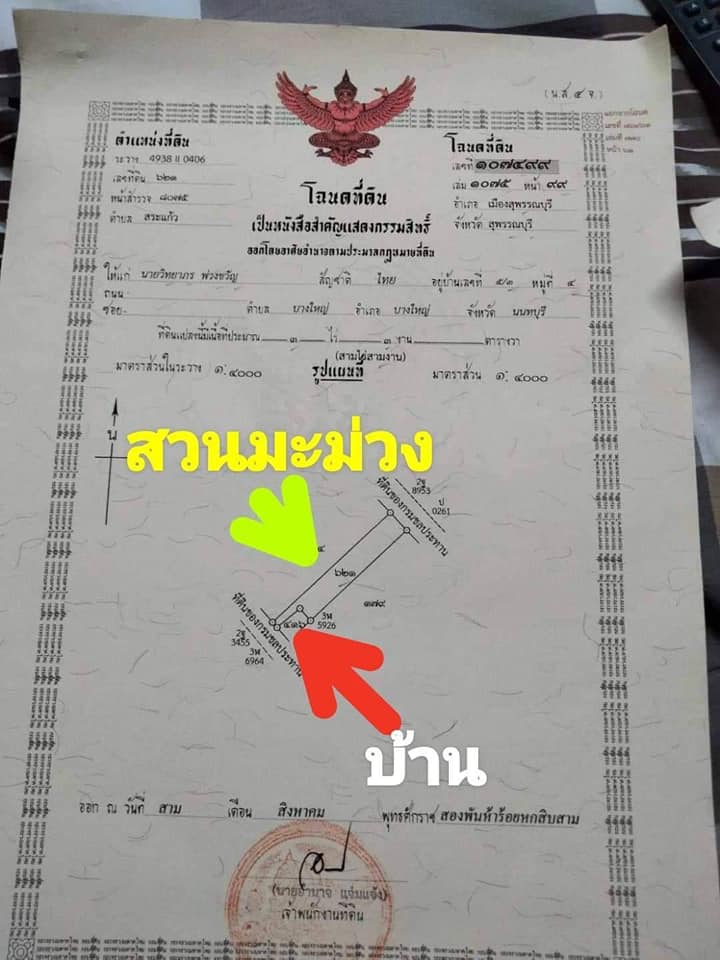 ขายที่ดินสุพรรณฯ เมืองสุพรรณฯ 3-3-0