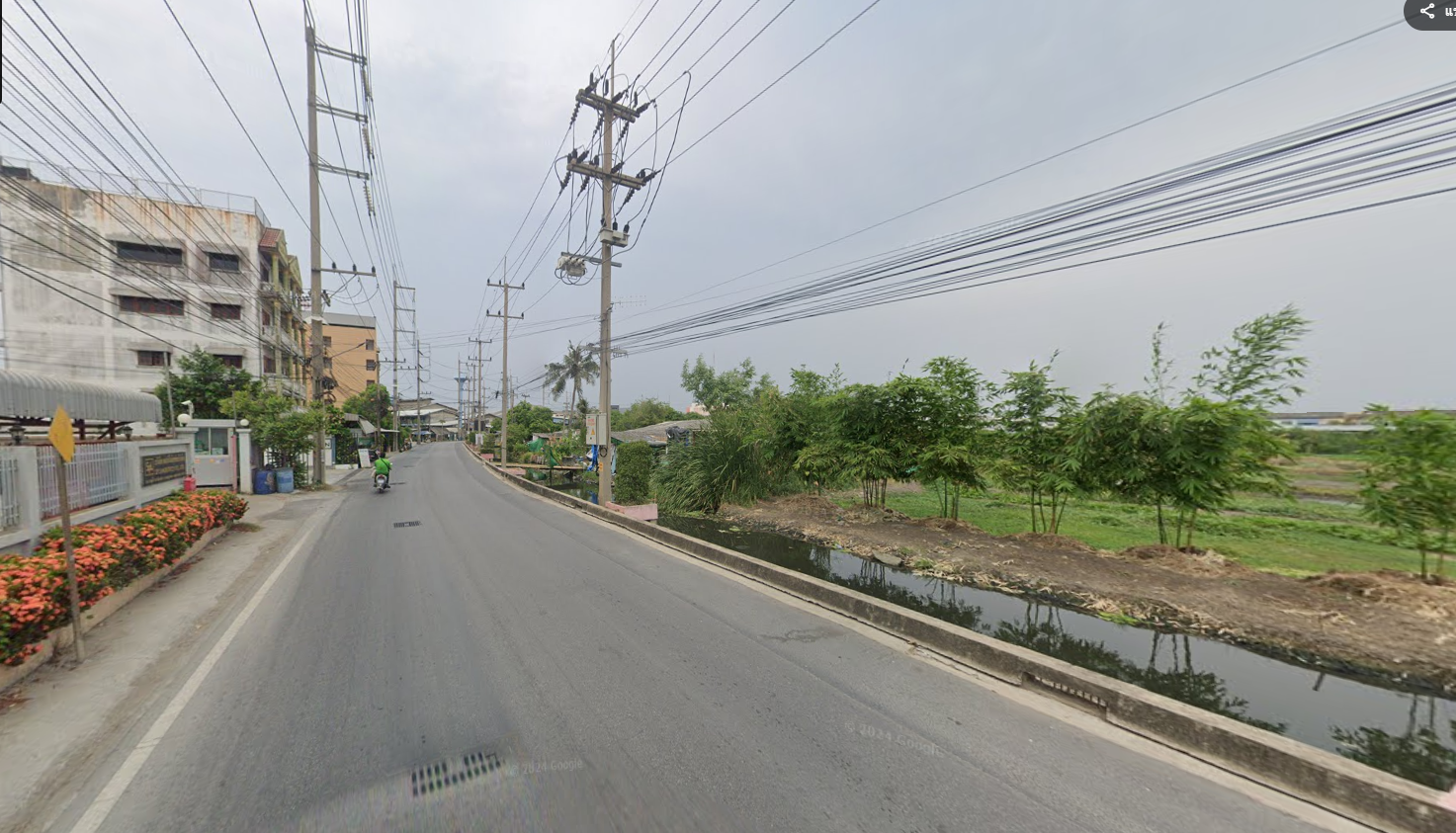 ขายที่ดินสมุทรสาคร กระทุ่มแบน ที่ดินเปล่า ตรงข้ามสกาดหมูกระทะ 10-2-9 ไร่.