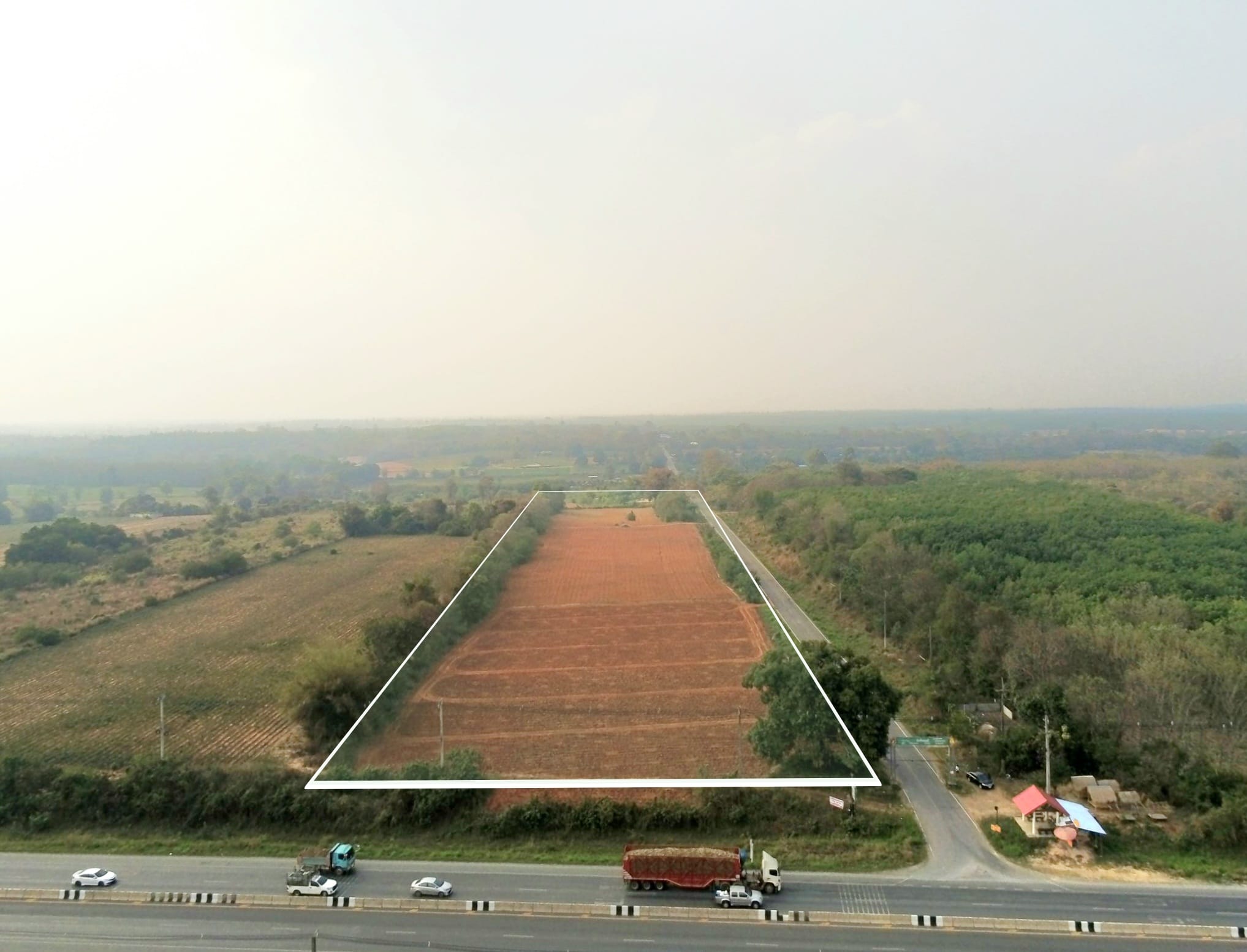 ที่ดิน 25-0-66 ตรว. เส้นอุดรธานี​-หนองบัว​ลำ​ภู​ อุดรธานี
