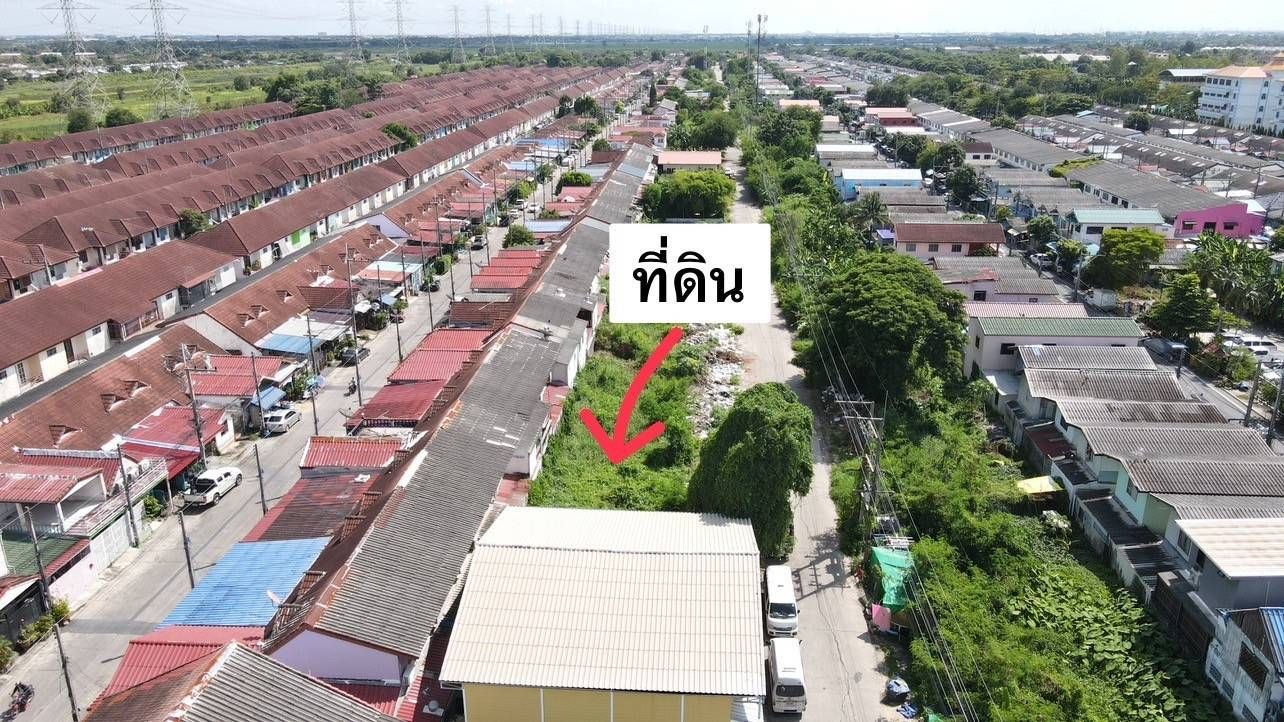 ขายที่ดินปทุมธานี แปลงสวย ทำเลงาม เหมาะประกอบกิจการมาก ธัญบุรี ปทุมฯ 0-0-60