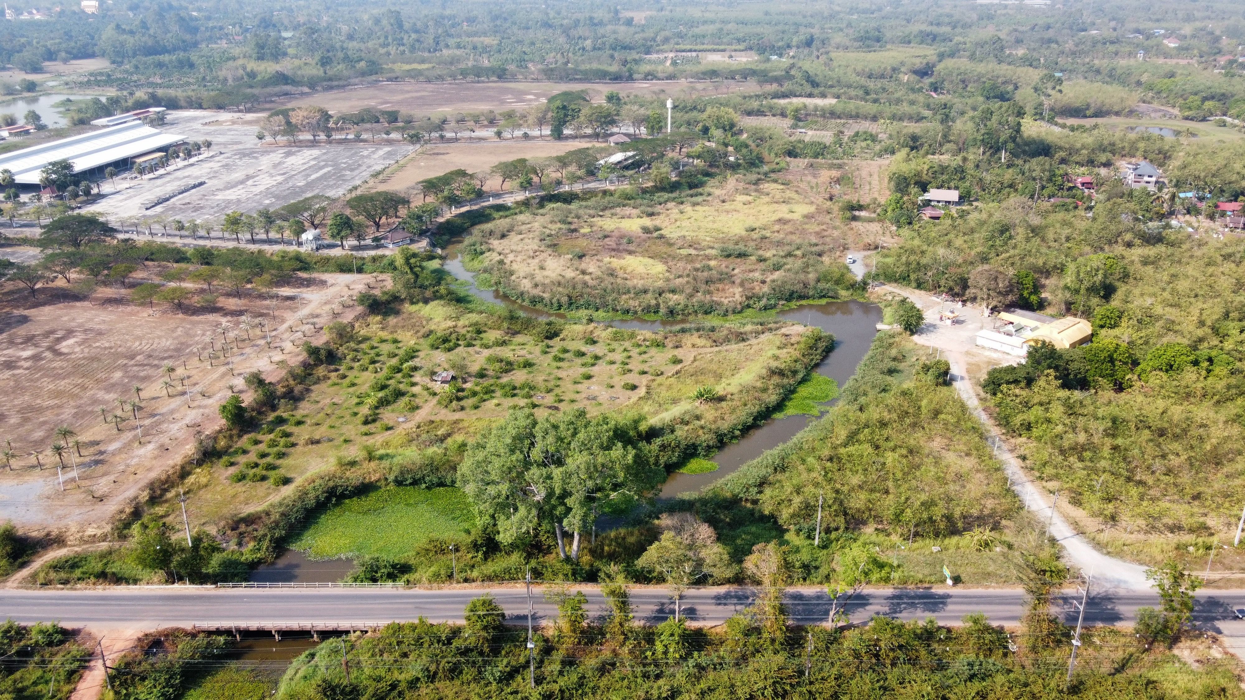 ขายที่ดิน อ.เมืองปราจีนบุรี ติดคลองห้วยเกษียร และทางสาธารณะประโยชน์ 10 ไร่ 2 งาน 56 ตร.วา 