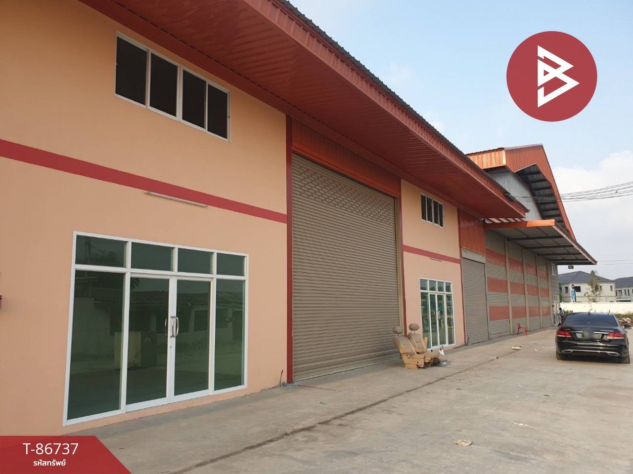 ขายโกดังพร้อมโรงงาน เนื้อที่ 1 งาน 48.6 ตารางวา บางปูใหม่ สมุทรปราการ พื้นที่สีเหลือง