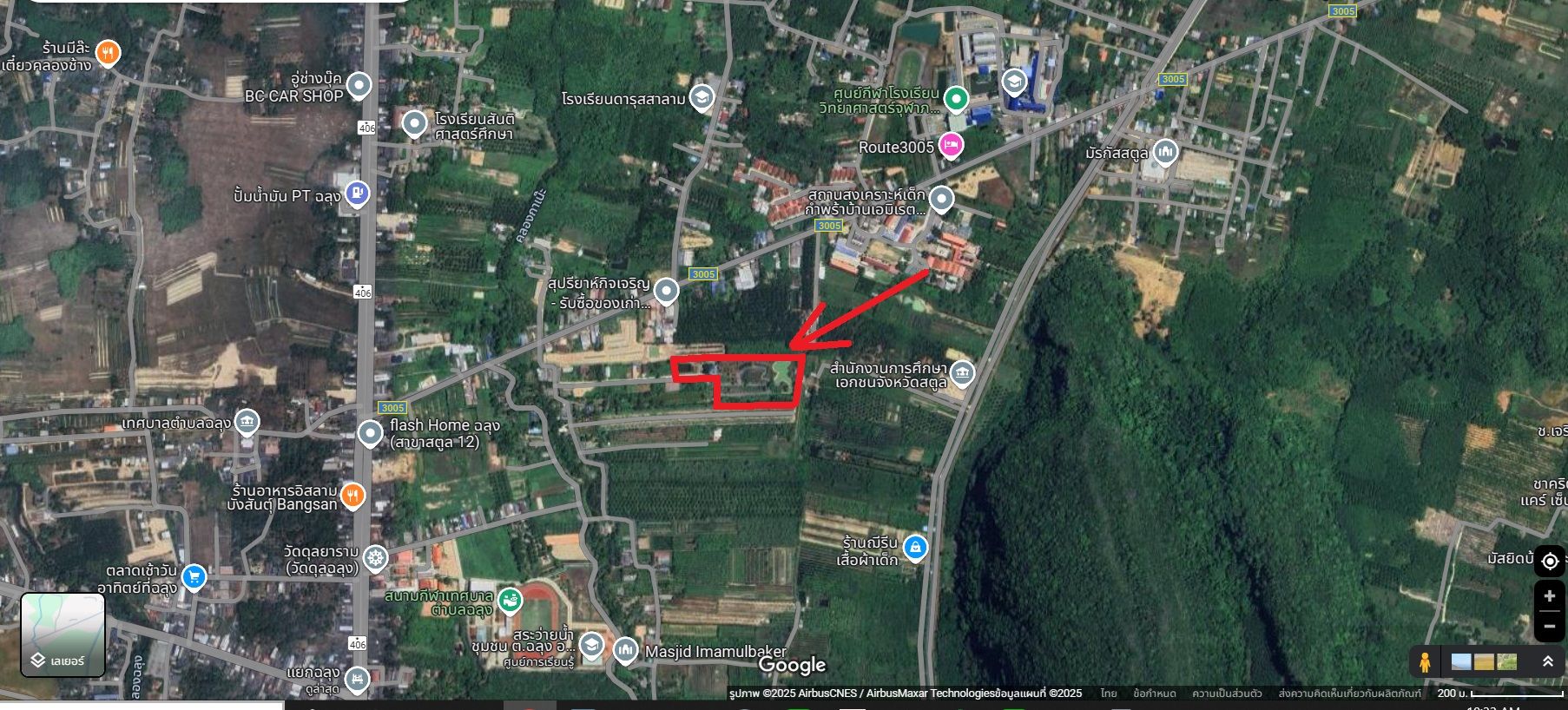 ขายที่ดินบ้านและสวนทุเรียน เมืองสตูล ราคาถูก