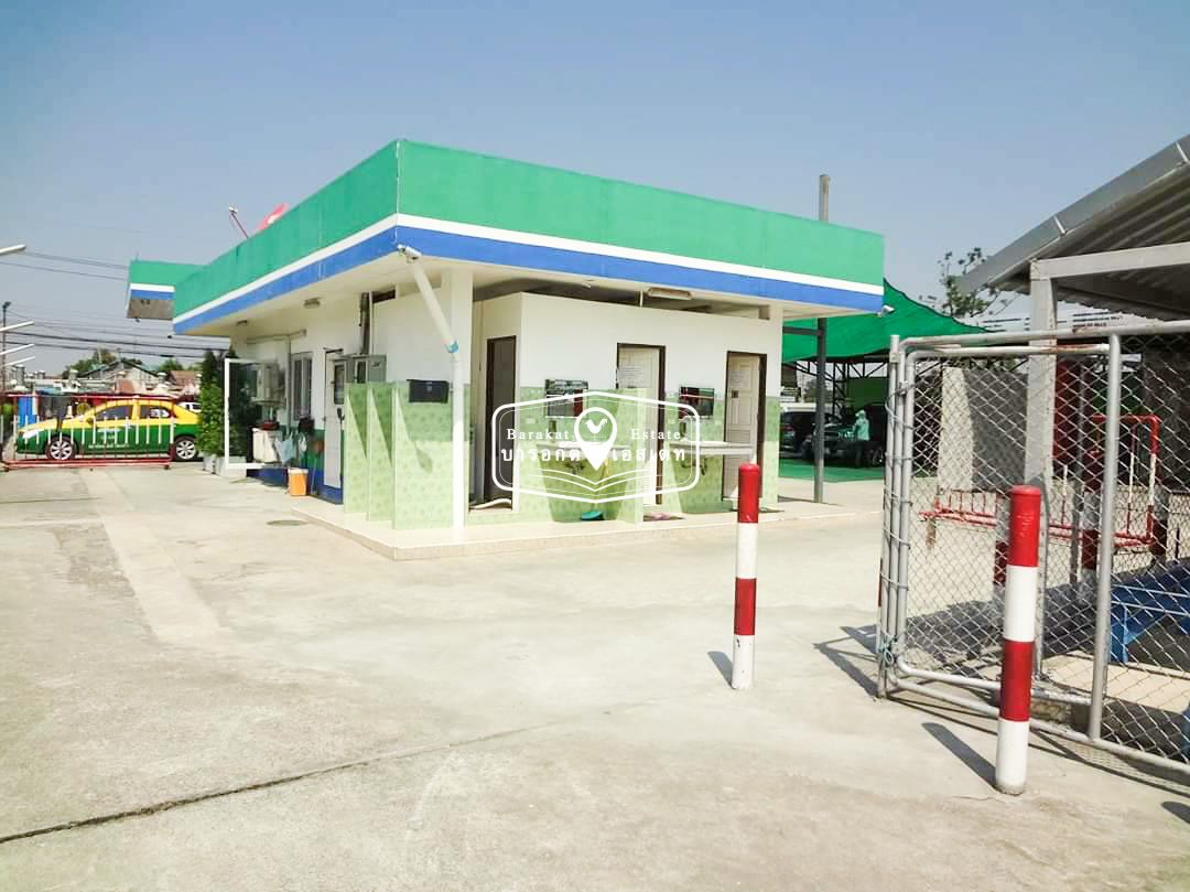 ขายที่ดินติดถนนประชาร่วมใจ พร้อมปั๊มแก๊ส 459 ตร.ว.  ติดถนนใหญ่ 4 เลน ปากซอย 12 เขตคลองสามวา จังหวัดกรุงเทพฯ