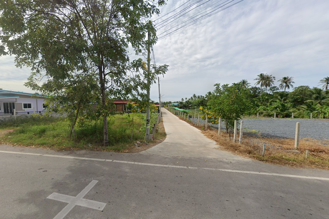 ขายที่ดินสมุทรสาคร บ้านแพ้ว ที่ดินเปล่าแปลงสวย เหมาะปลูกบ้าน อยู่ในชุมชน ใกล้แหล่งอำนวยความสะดวก 0-2-0 ไร่.