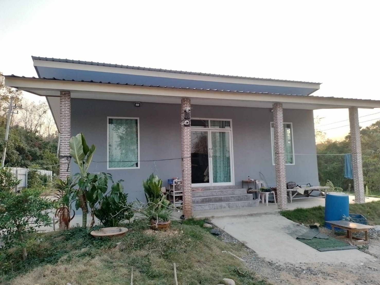 บ้านพร้อมสวน 344 ตรว.@หนองหญ้าปล้อง, เพชรบุรี