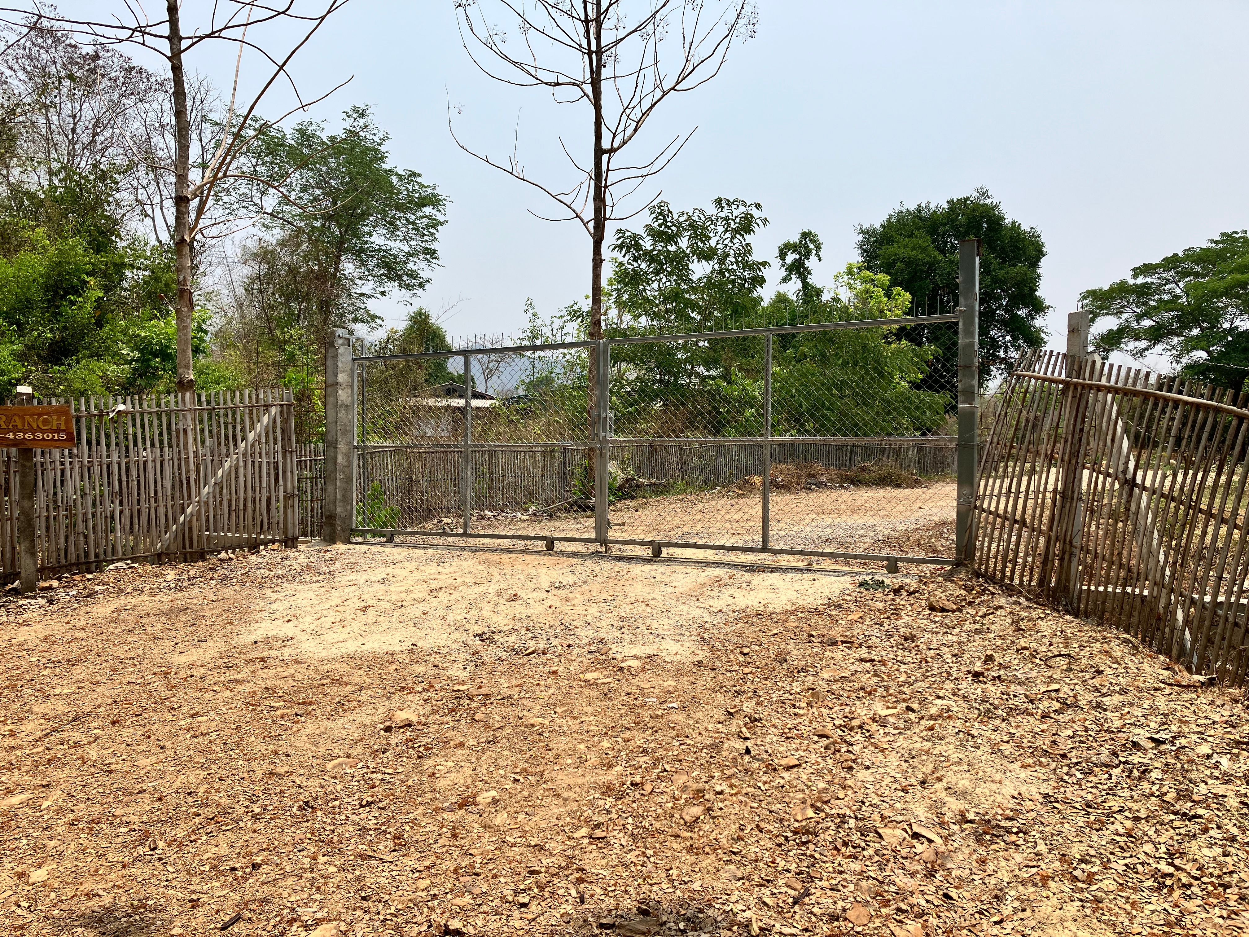 ที่สวน พร้อมฟาล์มวัว ใกล้สนามบินเล็กทองปัญญา และ สวนคาวบอย บ้านโทกหัวช้างลำปาง