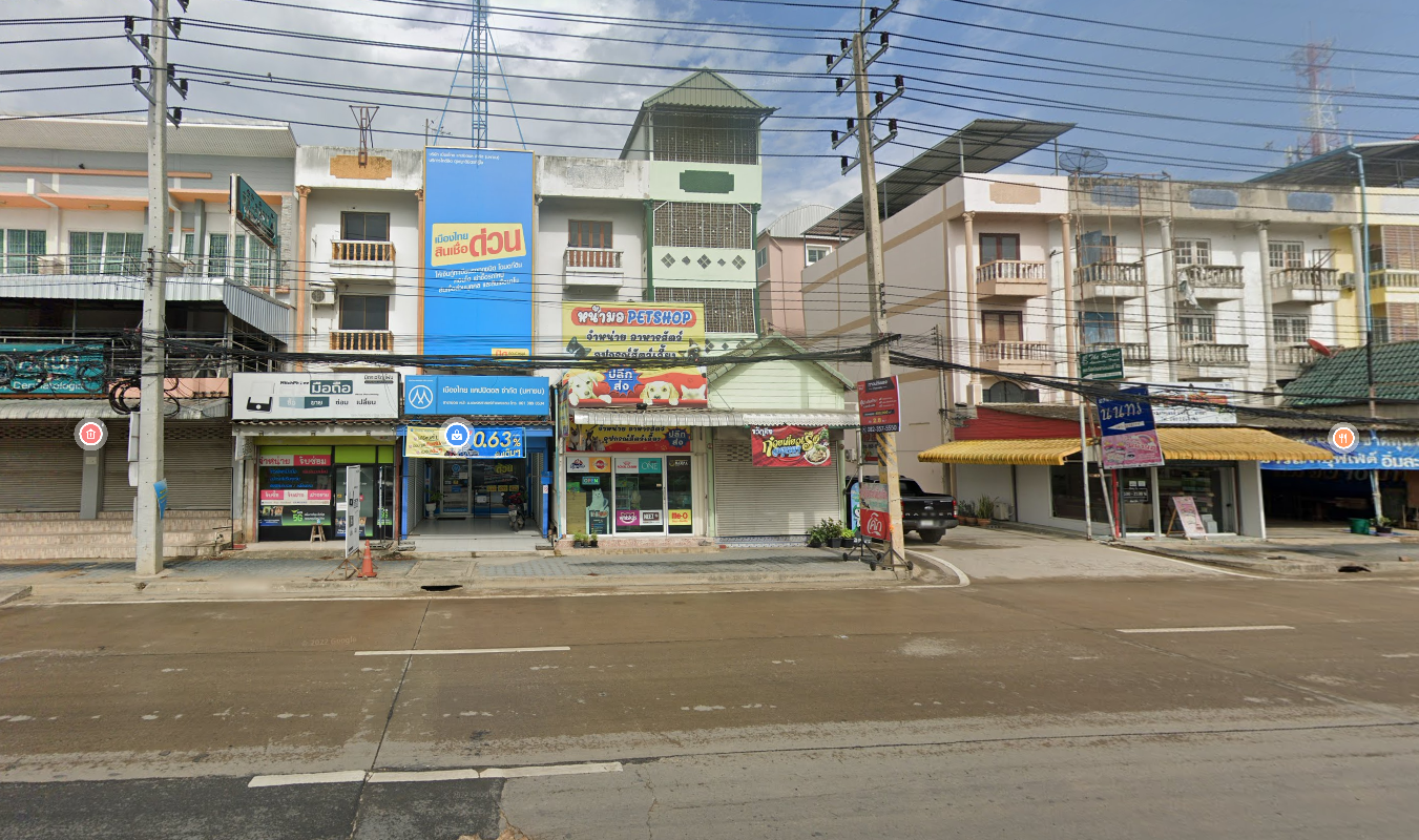 ขายอาคารพาณิชย์นครปฐม ทำเลดี ติดถนนมาลัยแมน