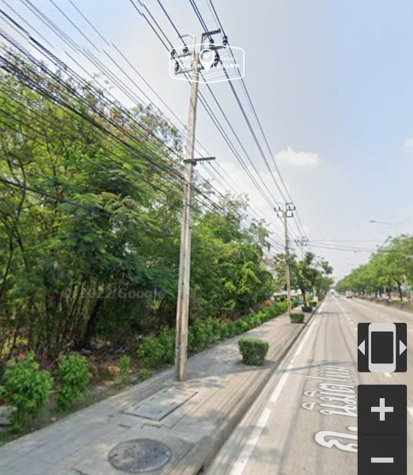 แปลงสวยติดถนน เขตคลองสามวา