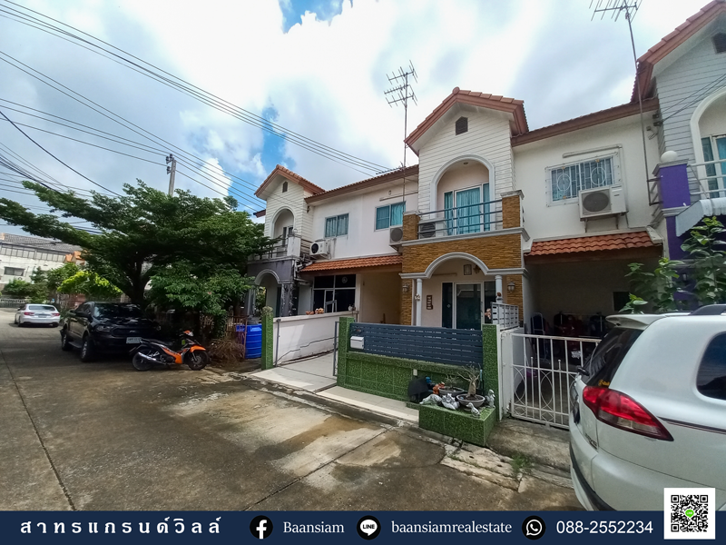 ขายทาวน์โฮม 2 ชั้น มบ. สาทรแกรนด์วิลล์ บางแค 24 ตรว. ใกล้สำเพ็ง2 ราคาถูก 