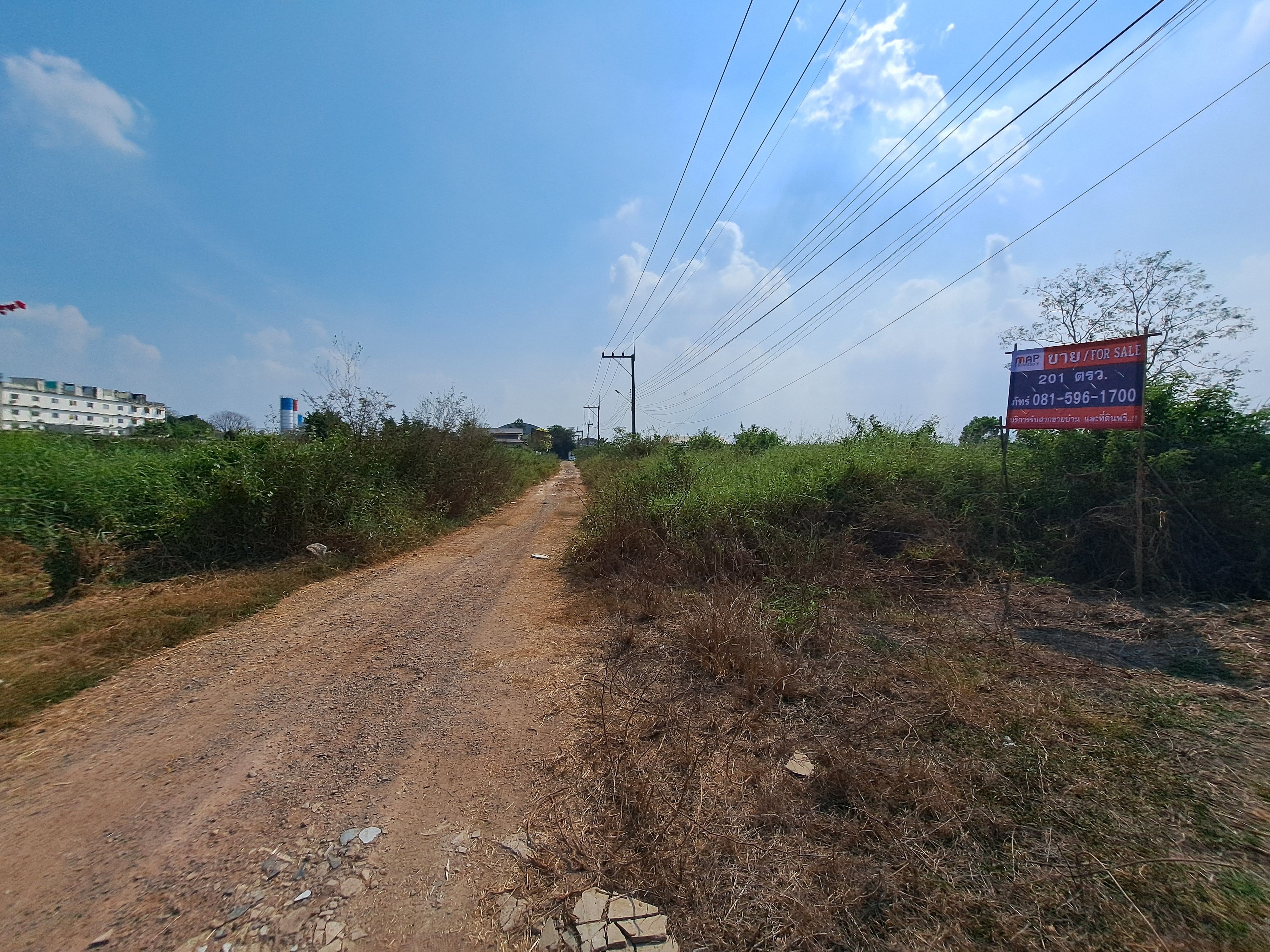 ขายด่วน ที่ดิน 201 ตร.ว. ธัญญะ ปทุมธานี ทำเลดี  ใกล้สวนสัตว์แห่งใหม่, วิหารหลวงพ่อโสธร, สนามกอล์ฟ RG