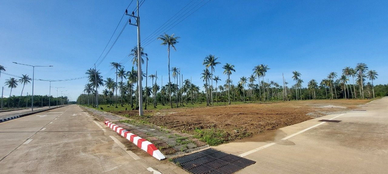 ที่ดินเปล่าพร้อมสร้างอาคาร ทำเลติดถนนใหญ่ ทำธุรกิจ/อยู่อาศัย ใกล้เมืองโคกกลอย เพียง 5 นาที