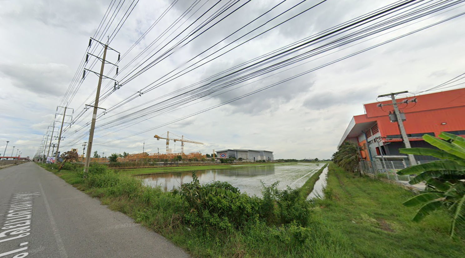 ขายที่ดินคลอง 5 ลำลูกกา เลียบวงแหวน
