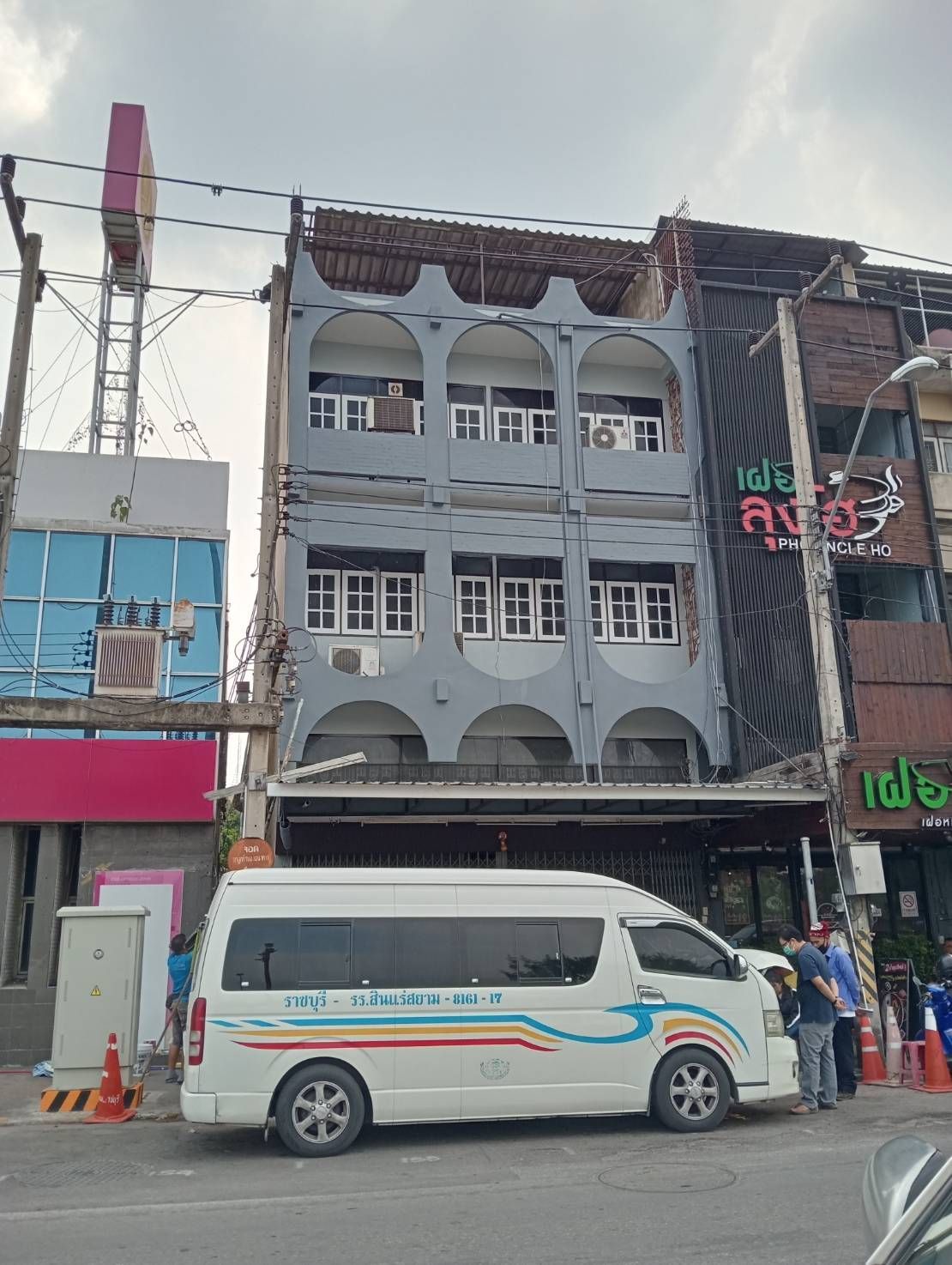 ขายอาคารพาณิชย์ 4 ชั้นครึ่ง ลึก 50 เมตร ราชบุรี 88 ตร.ว