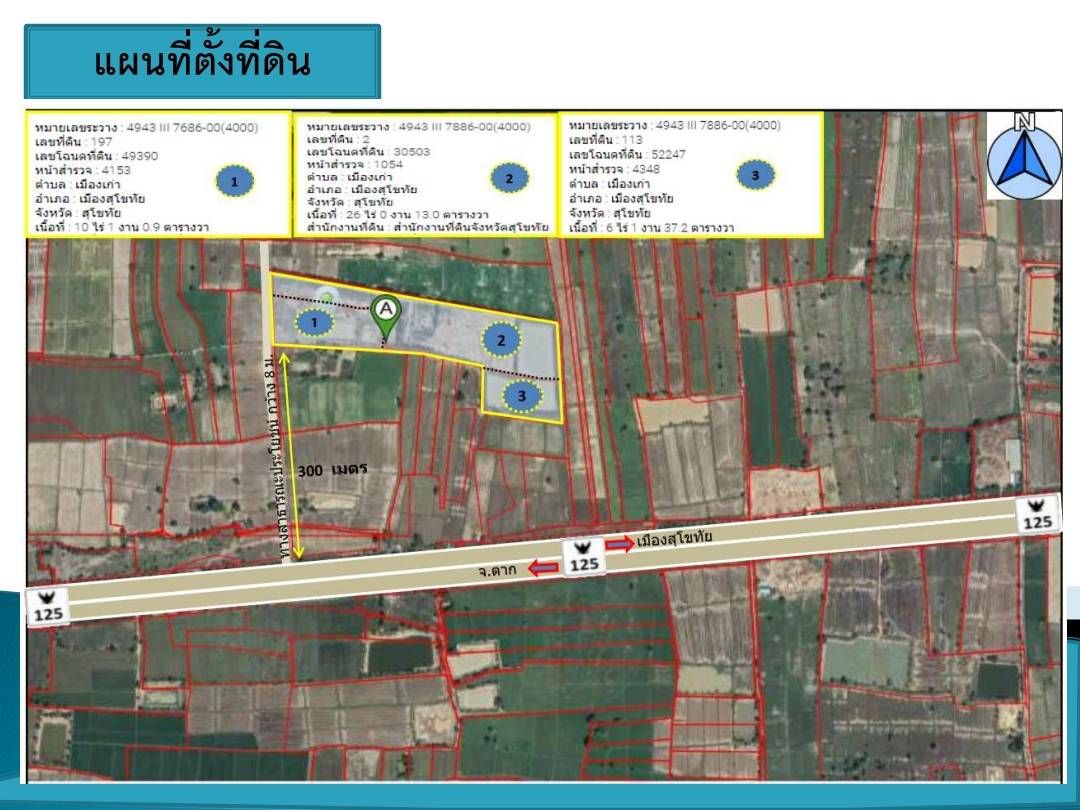 ขายที่ดินสุโขทัย อำเภอเมือง ที่ดินสวย ราคาถูก ทำเลทอง