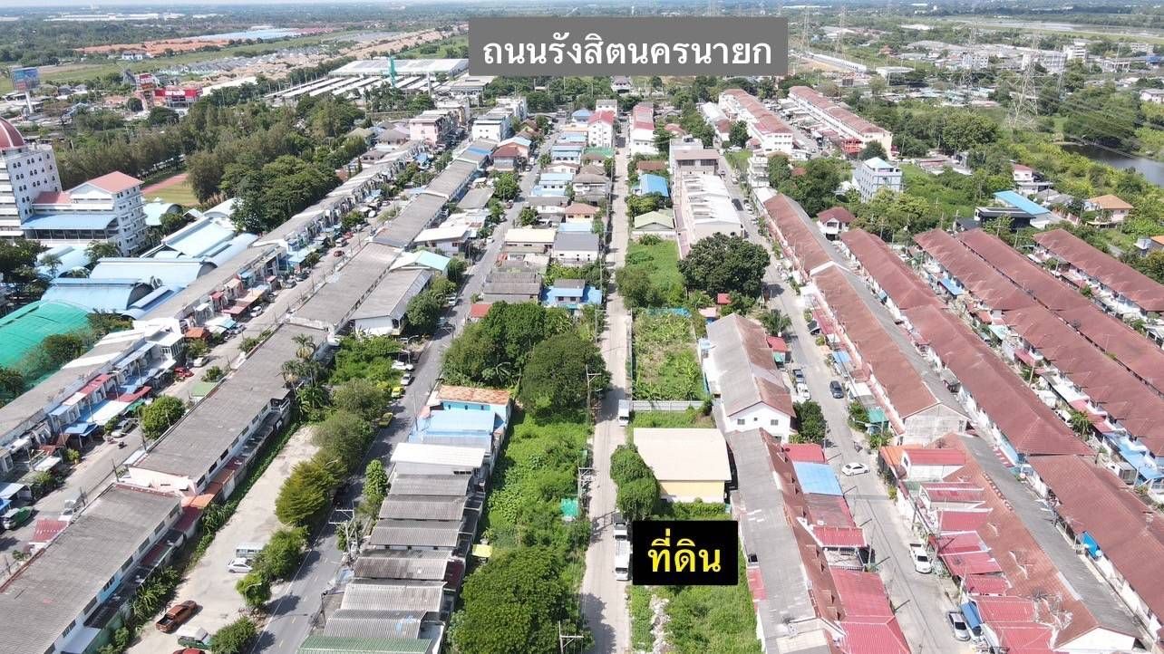 ขายที่ดินปทุมธานี แปลงสวย ทำเลงาม เหมาะประกอบกิจการมาก ธัญบุรี ปทุมฯ 0-0-60