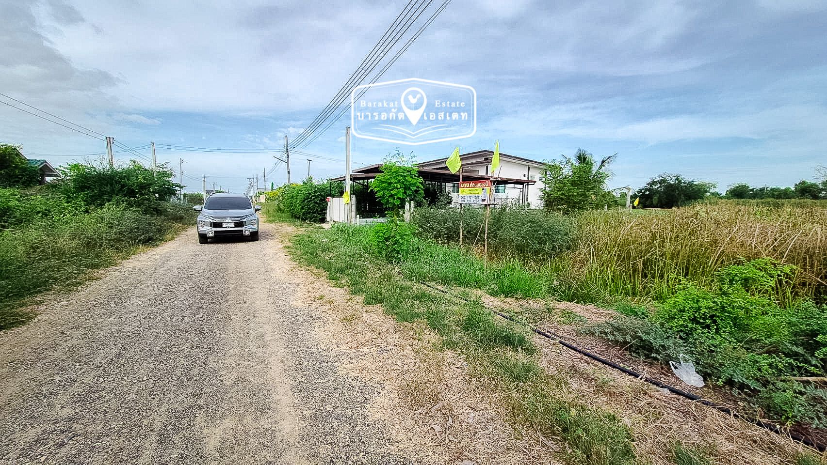 เนื้อที่ 100 ตร.ว. ที่สวยติดถนนซอย น้ำ ไฟ พร้อม การเดินทางสะดวก
