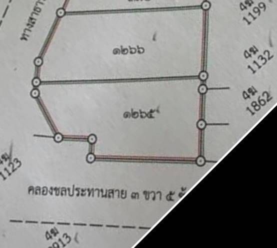 ที่ดินติดคลองชลประทาน