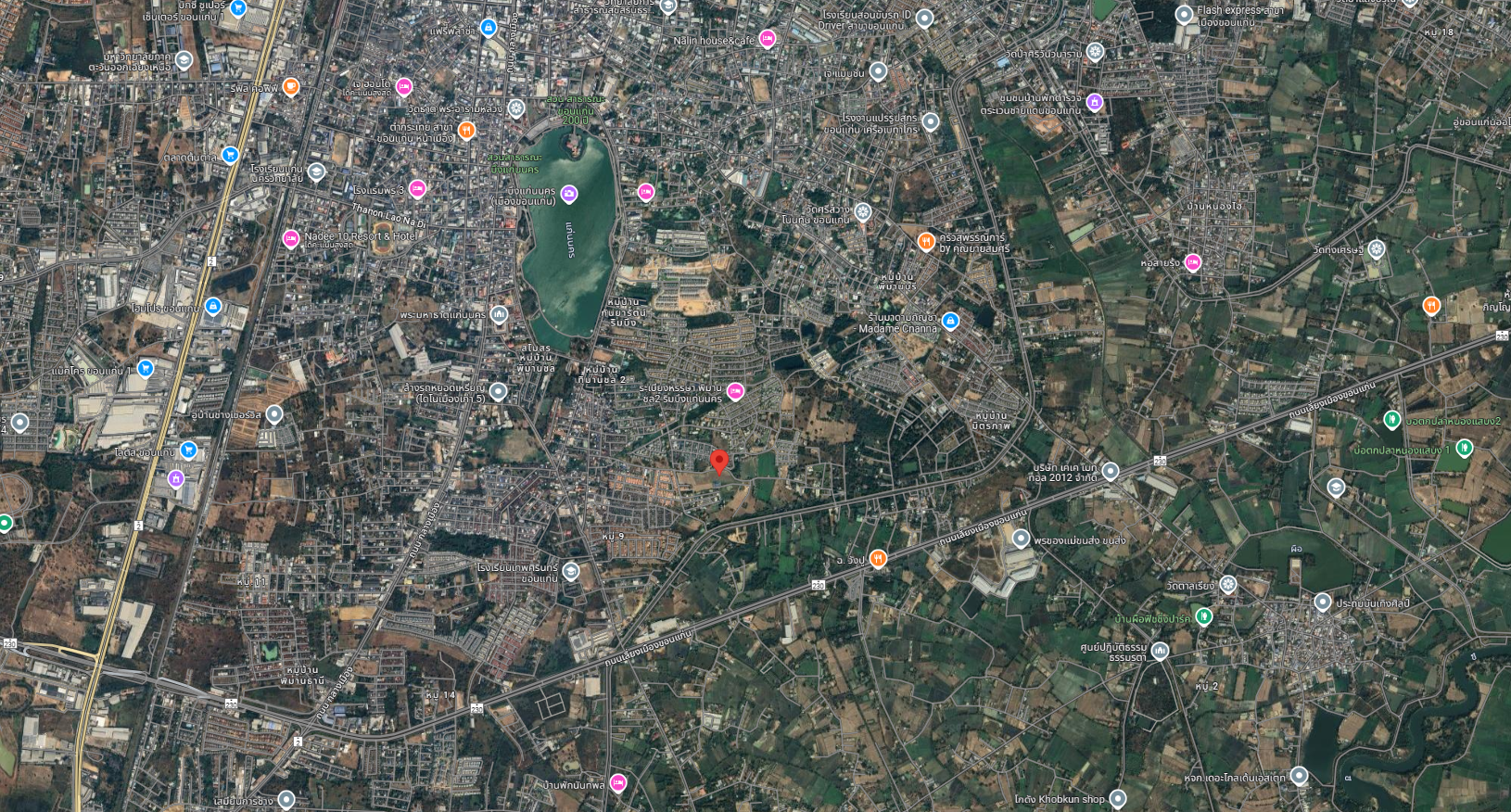 ขายที่ดินขอนแก่น อำเภอเมือง ที่ดินทำเลงาม พร้อมลงทุนและประกอบกิจการมาก 