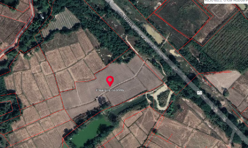 ขายที่ดินติดถนนดงบัง ตรงข้าม ปตทดงบัง