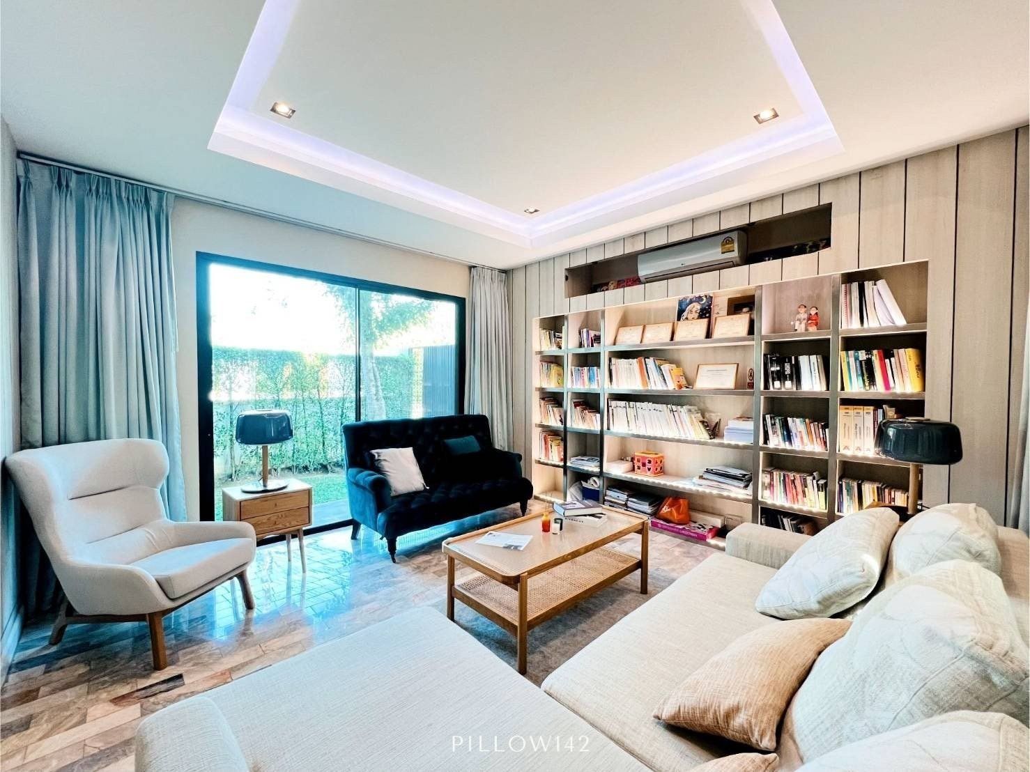 ขายบ้านตัวอย่าง  PILLOW 142 The Riverside (ป่าตัน) ตกแต่งครบพร้อมเข้าอยู่