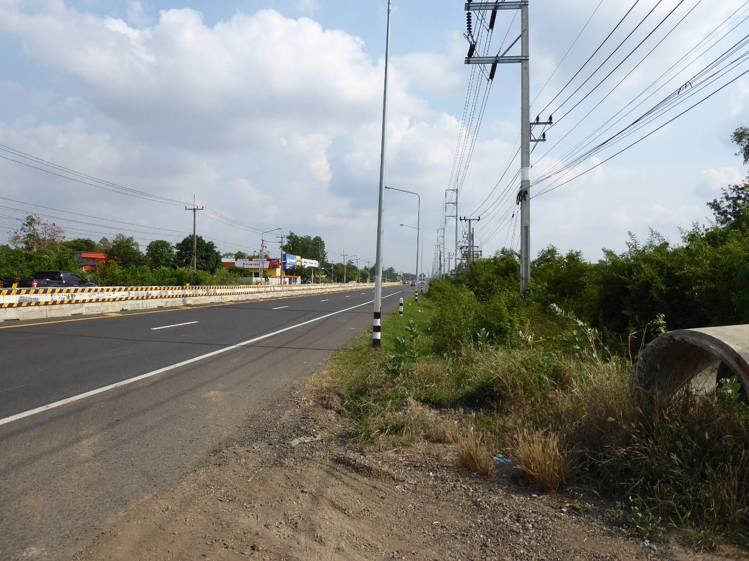 ขายที่ดินบุรีรัมย์ บ้านด่าน ที่ดินถมพร้อมปลูกสร้างติดถนนสี่เลน