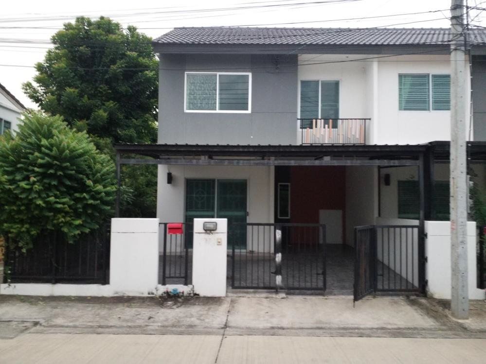 ขายทาวน์เฮ้าส์ 24.20 ตร.ว. บ้านพฤกษา 112 บางใหญ่ นนทบุรี