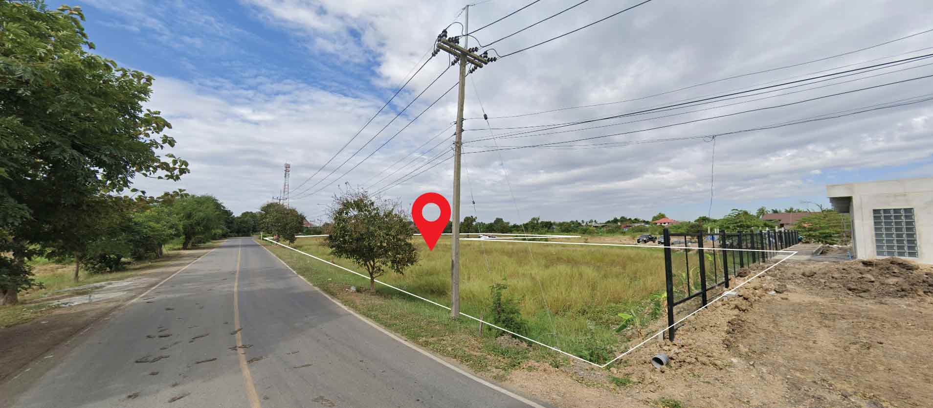ขายที่ดินติดถนนหลัก ลพบุรี 9-1-55 ไร่