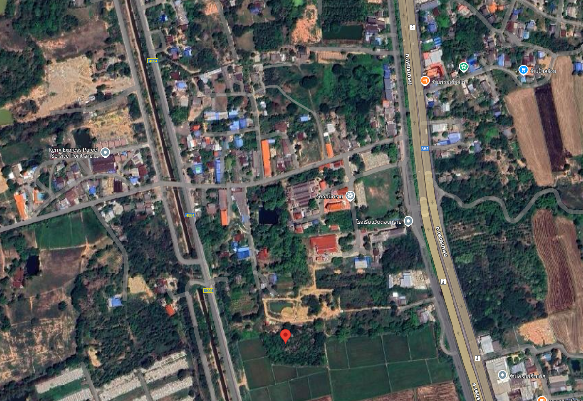 ขายที่ดิน 5ไร่ 3งาน 11ตร.ว.  ติดคลองชลประทาน เขตชุมชน เขาย้อย เพชรบุรี