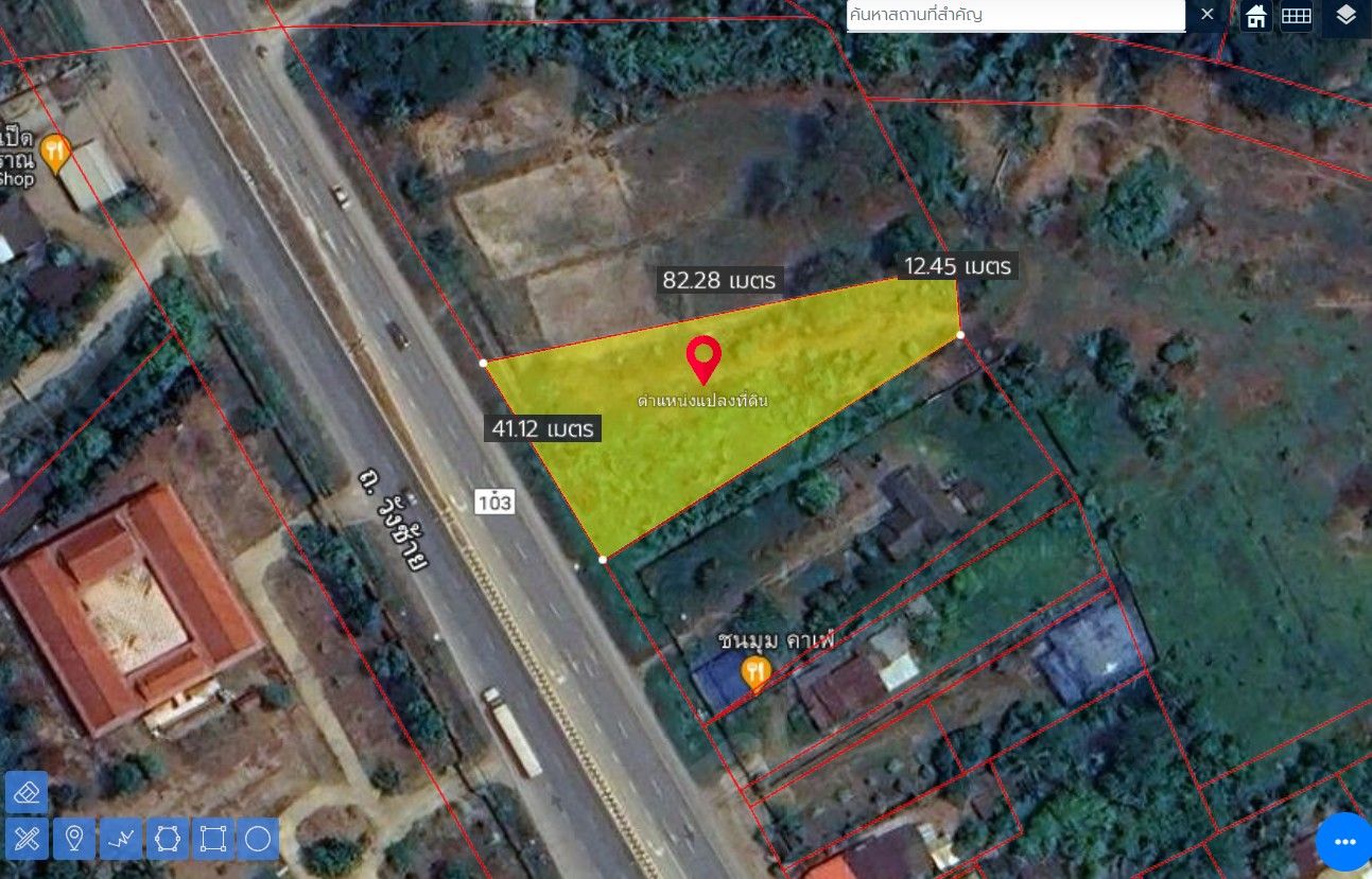 DD-0254 ขายที่ดิน ติดถนนสายหลัก 103 วังซ้าย ขนาด 1ไร่-1งาน-15.7ตร.วา อ.สอง จ.แพร่