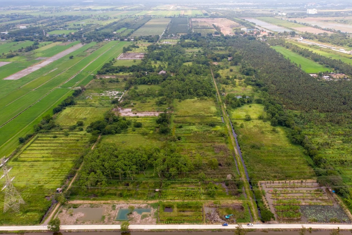 ขายที่ดินปทุมธานี หนองเสือ ที่ดินเปล่ารวม 2 โฉนด คลอง 10 ซอยคุณหญิง เฟส 3 