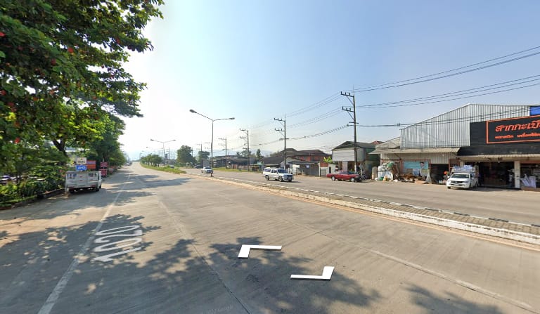 ที่ดินพร้อมสิ่งปลูกสร้างเมืองเชียงราย ใกล้4แยกต่างระดับ 0-0-74.2