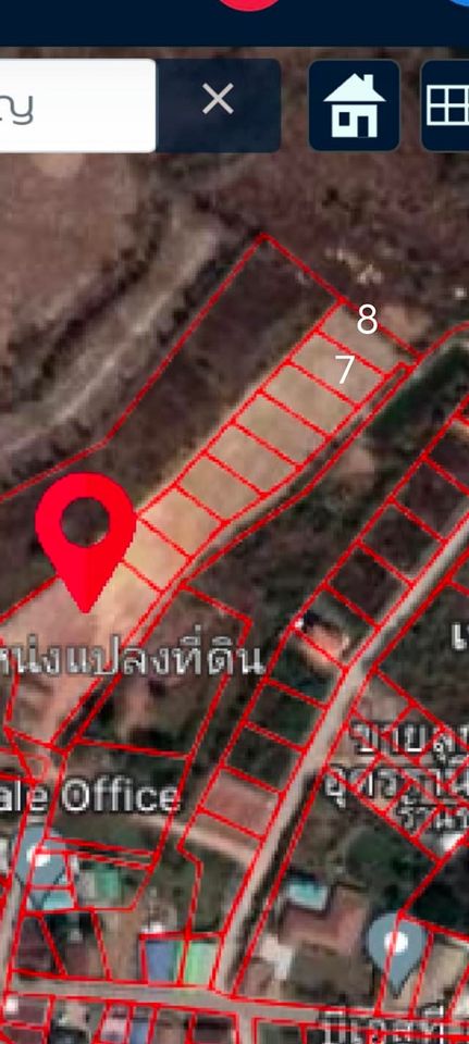 ที่ดินแบ่งขาย 111 ตรว. อุดรธานี