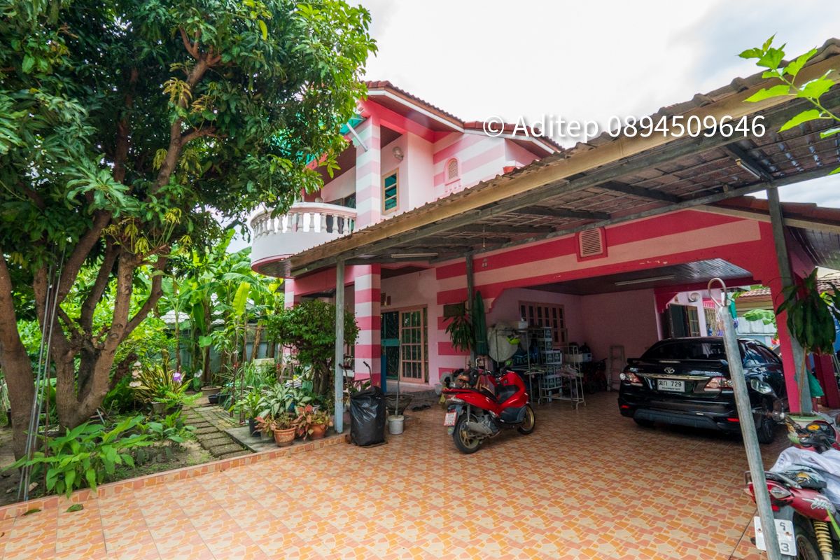 ขาย บ้านเดี่ยว 120 ตรว. หมู่บ้าน นครินทร์ การ์เด้น ร่มเกล้า 19/1 พร้อมอาคารสำนักงาน พื้นที่ใช้สอยรวม 342 ตร.ม. เหมาะทั้งในการเป็น Home Office และอยู่อาศัย