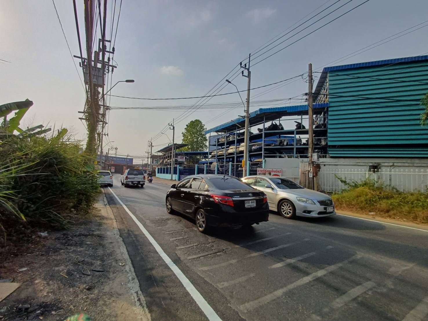 ขายที่ดินนนทบุรี หน้าติดถนน บางกรวย - ไทรน้อย