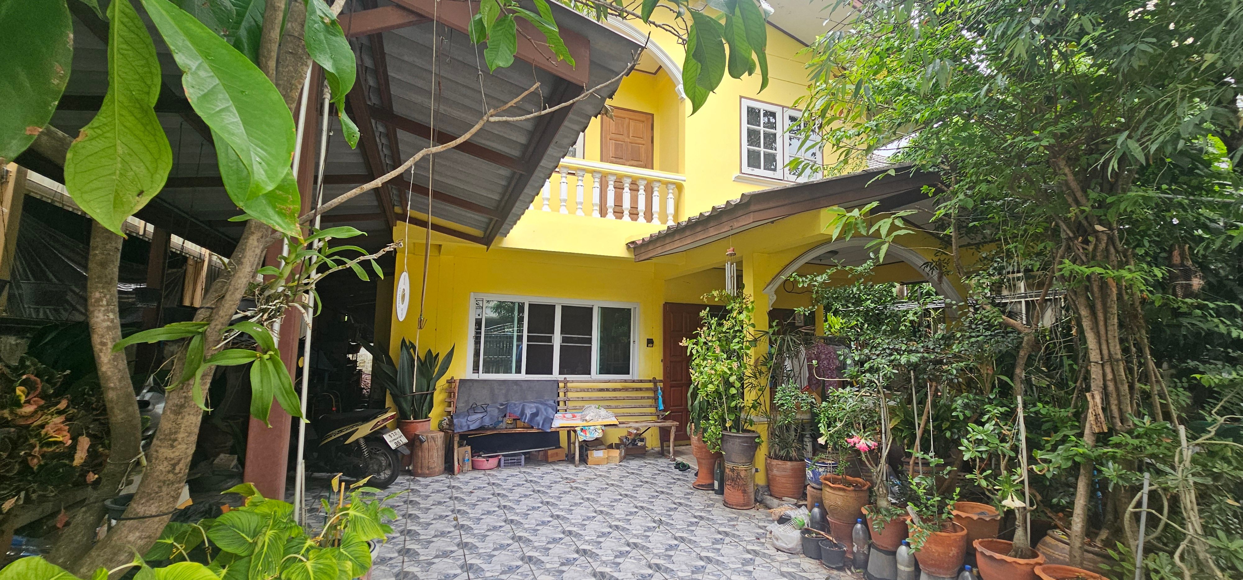 ขายบ้านเดี่ยว2ชั้น 4ห้องนอน 2ห้องน้ำ โคร้งสร้างแข็งแรง หมู่บ้านมหาดไทย1 ตลิ่งชัน กทม