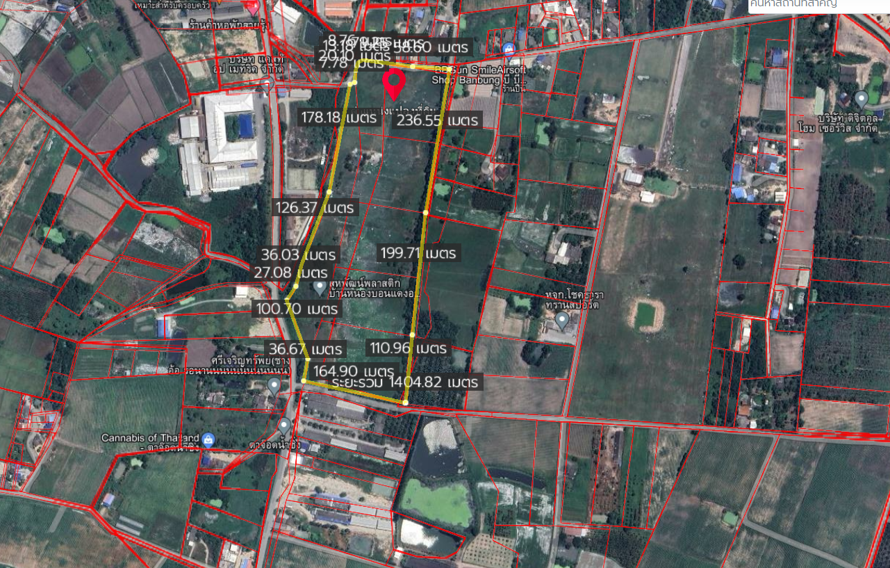 ขายที่ดิน หนองบอนแดง 54 ไร่ 3 งาน 15 ตรว.