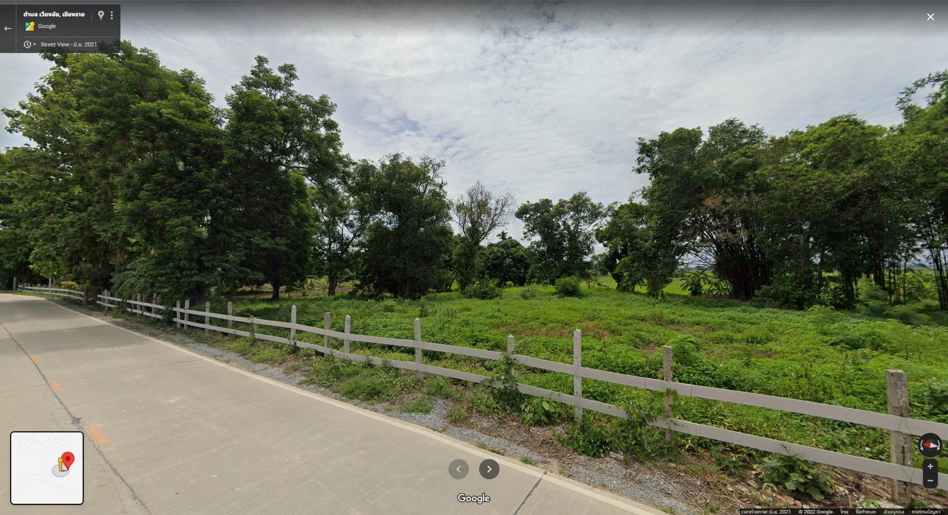 ที่ดินเปล่าแปลงใหญ่ แปลงสวย รอบเวียง เชียงราย 49-1-3.3 ตร.ว.