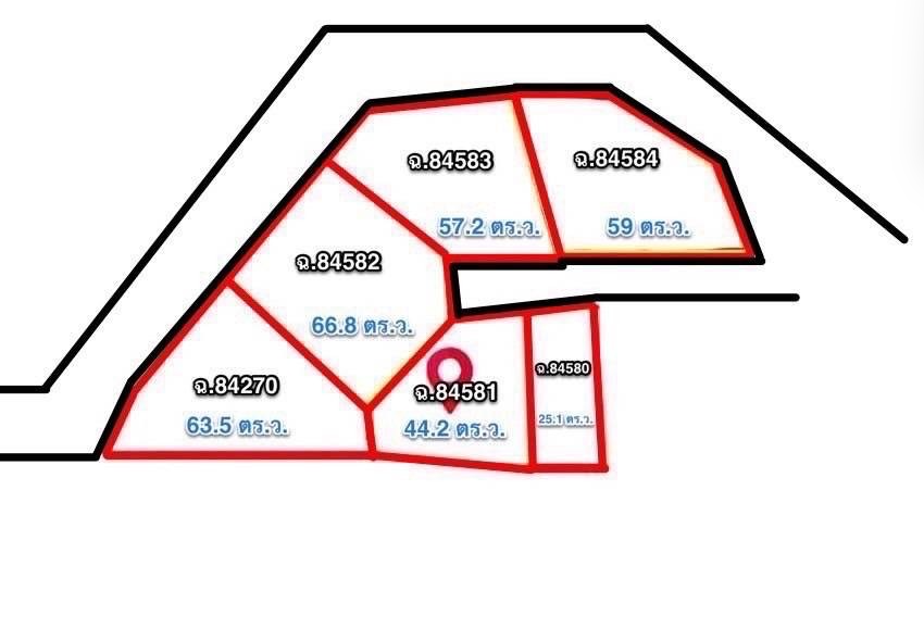 ขายที่ดินสงขลา อำเภอเมือง เกาะยอ เริ่มต้น 50 ตารางวา.