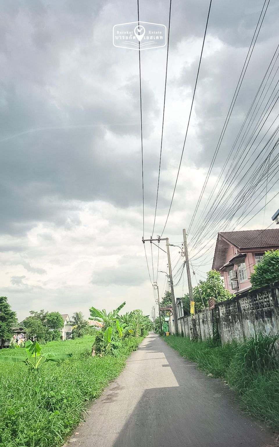 ที่ดินสงบ ติดถนนกว้าง เดินทางสะดวก เขตมีนบุรี กรุงเทพฯ